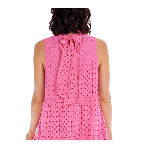 Pink Eyelet Dress, 56% OFF | thilaptrinh.uit.edu.vn